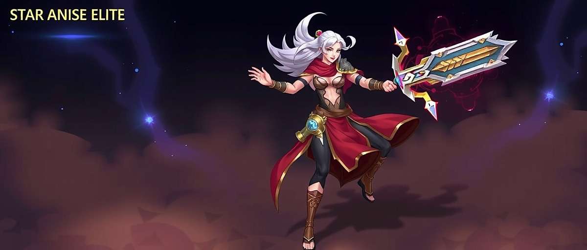 Star Anise Elite Advanced Character Build Star Anise Elite strategy guide showing a character build with mythological weapons